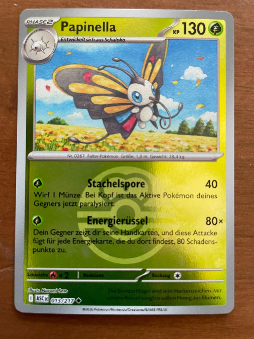 Pokémon Carte collezionabili: Pokemon Papinella Reverse (Versand gratis) – Nuovo (secondo la descrizione) da Chur venduto da Angerson