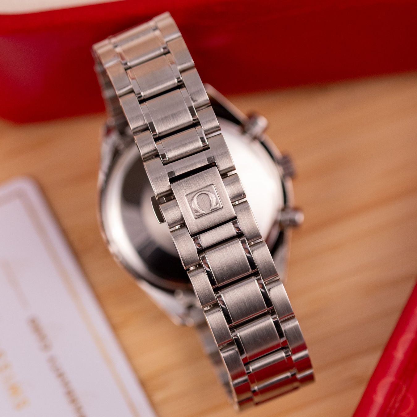 Omega Uhren: Omega Speedmaster Date / 3513.30 / 2002 / Full Set / Serv'25 – Gebraucht aus Luzern von PrimeSwissTime 8