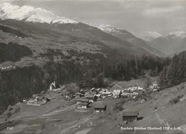 Ruschein GR bei Ilanz 1957 Foto Nr. 7147 sehr gut erhalten