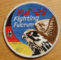 MiG-29, Fighting Fulcrum deutsche Luftwaffe, kyrilisch