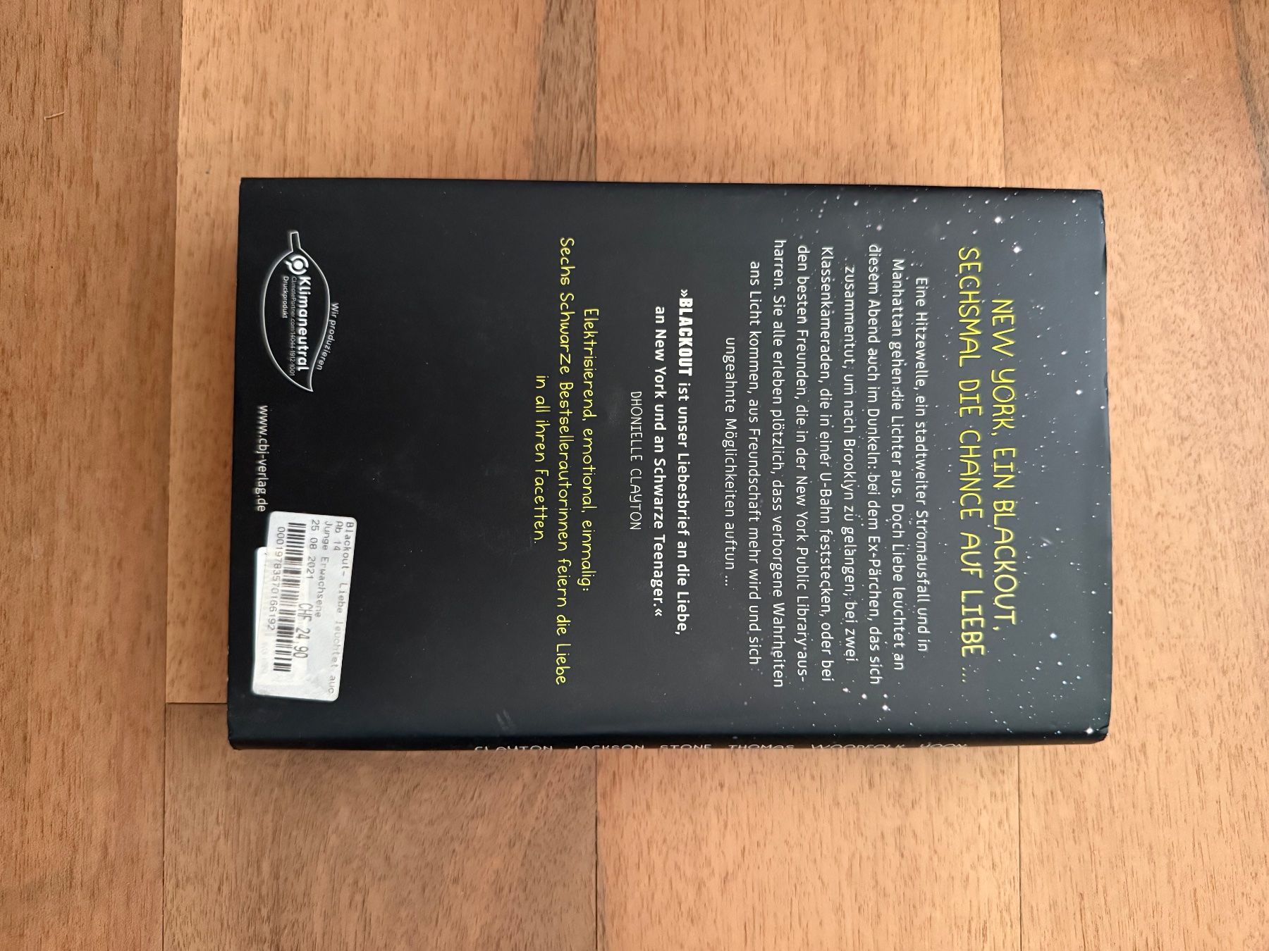 Libri: Roman "Black Out" – Usato da Ebmatingen venduto da sir_92qc