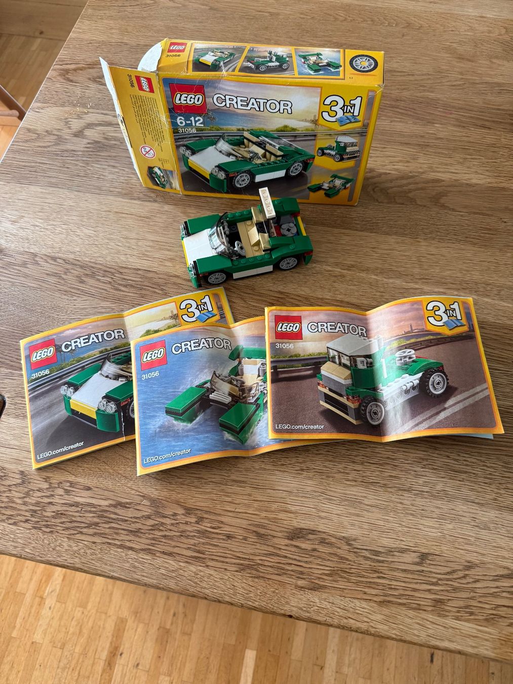 Lego Baukästen: Lego 31056 CREATOR 3 IN 1Auto Lastwagen – Gebraucht aus RIET (NEFTENBACH von SAMUEL110