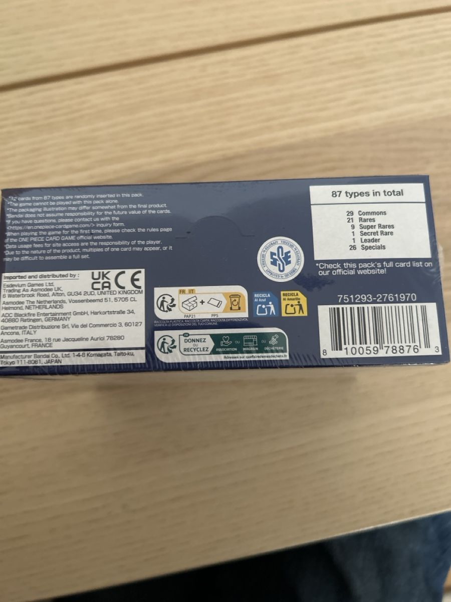 Bandai Carte collezionabili: One Piece sealed booster box EB02 english version – Nuovo e nell'imballaggio originale da Zuoz venduto da mir_9clp 3