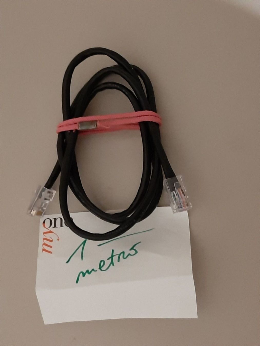 Cavi: Ethernet cable - 100 cm – Usato da Porza venduto da ulletta1