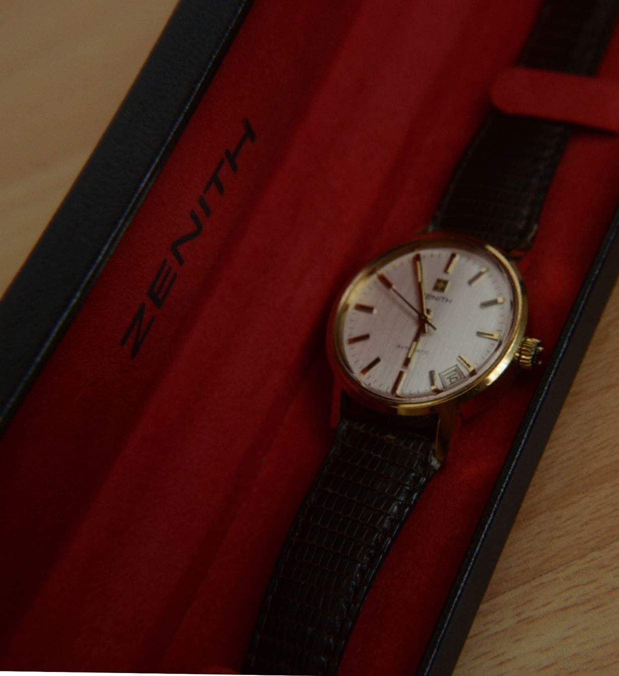 Zenith Orologi: Zenith Automatic Herrn Uhr – Nuovo (secondo la descrizione) da Matzendorf venduto da BTCSwisswatcher 3
