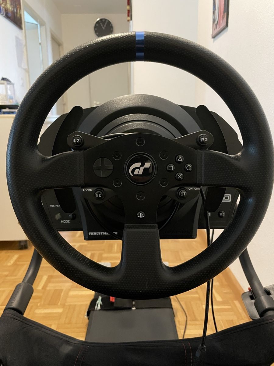 Thrustmaster Controller: Playseat mit Thrustmaster T300rs GT + Openwheel – Gebraucht aus Muttenz von Bahee_09 8