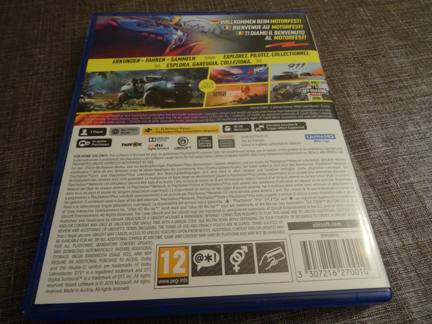 Sony Spiele: The Crew Motorfest PS5 – Gebraucht aus Olten von Disc-Ausverkauf 2