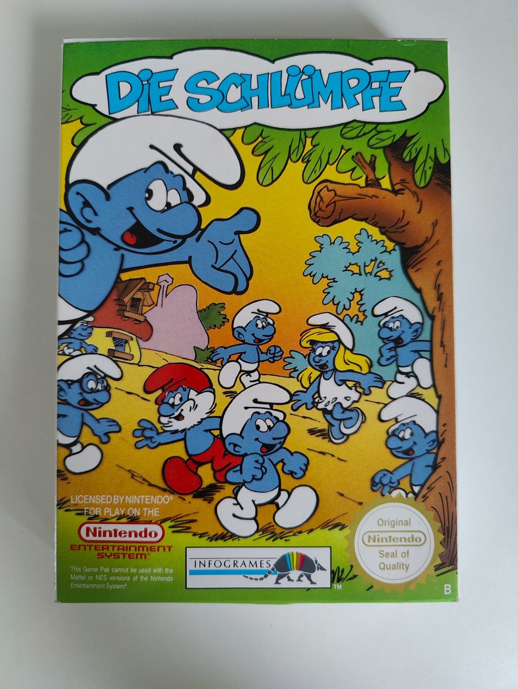 Nintendo Giochi: NES - Die Schlümpfe CIB in OVP – Usato da Dintikon venduto da Nightcom