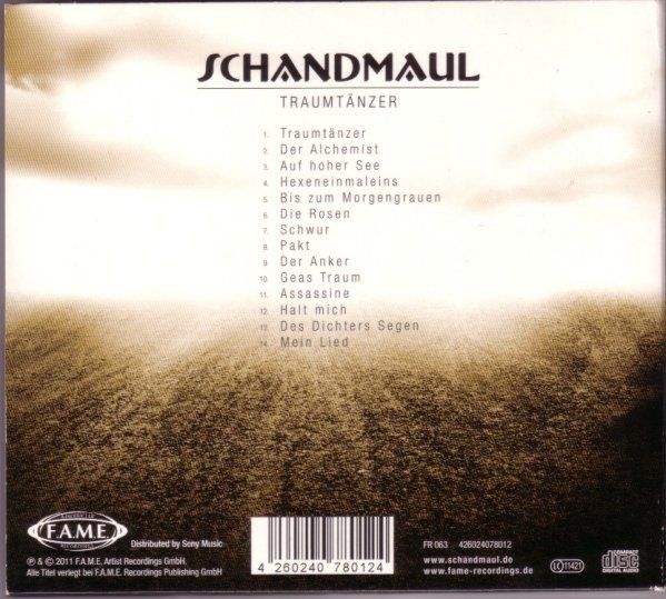 CDs: Schandmaul: Traumtänzer CD – Neu (gemäss Beschreibung) aus Steinhausen von Vilivinili 1