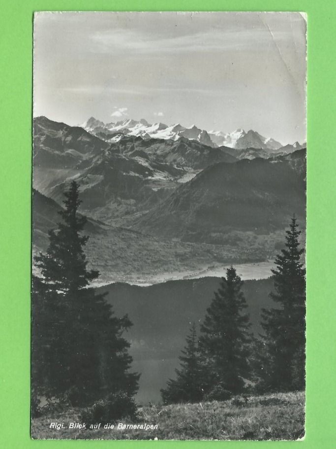 Cartoline postali: Rigi, Blick auf die Berneralpen – Usato da Zürich venduto da t24_de
