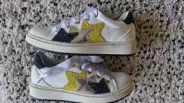 primigi leder glitzer sneakers Kinderschuhe Gr. 33