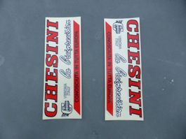 CHESINI BICI Aufkleber original 1980er Jahre Grösse5x13,5cm