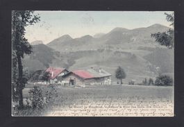 STE. CROIX Mont des Cerfs, 1904, Stabstempel / Bahnstempel