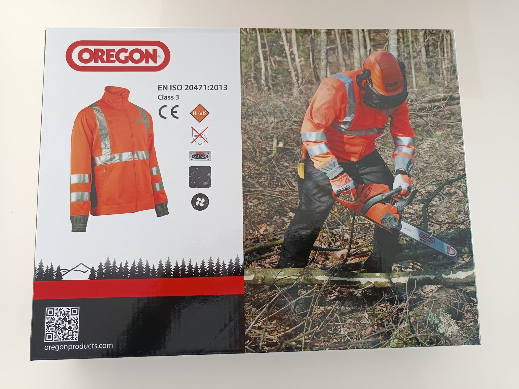 Giacche: Neue Warnschutz-Forstjacke Oregon Gr. 2XL – Nuovo e nell'imballaggio originale da Rüthi (Rheintal) venduto da Balty 1