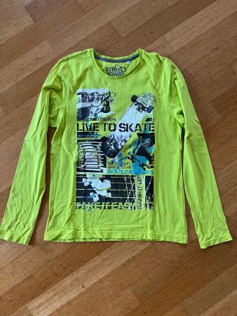 Langarmshirt grün Gr.170/176