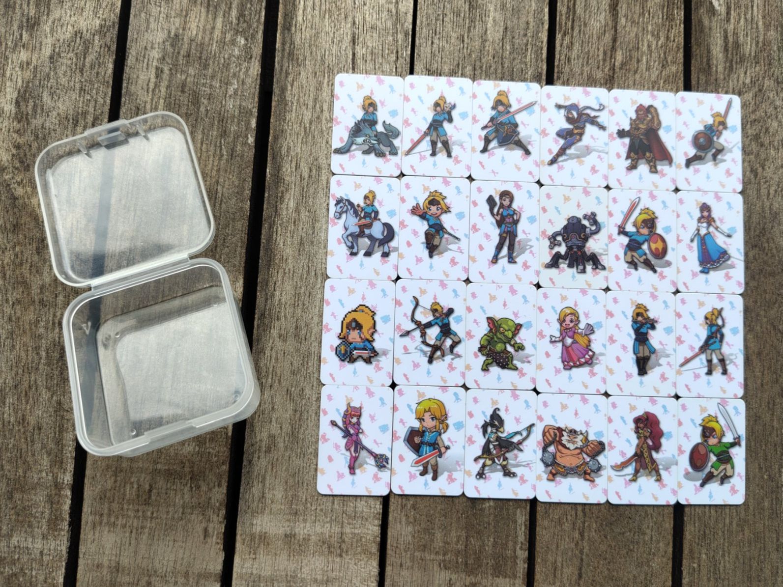 Cartoline: 24 Zelda Amiibo Mini NFC Karten – Nuovo e nell'imballaggio originale da Wohlen AG venduto da gnabbr 1