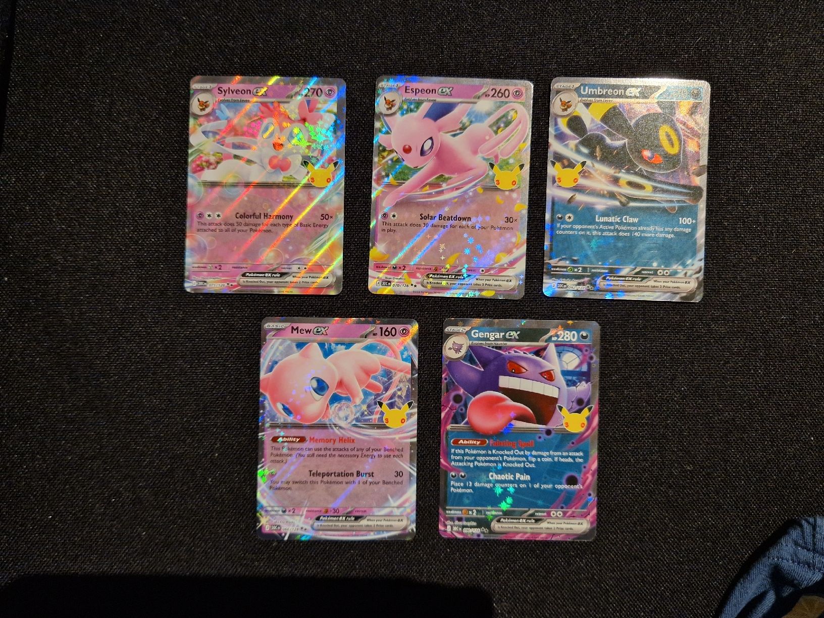 Pokémon Carte collezionabili: 5 ex pokemon 30th eng – Nuovo (secondo la descrizione) da Giubiasco venduto da MrGru1992
