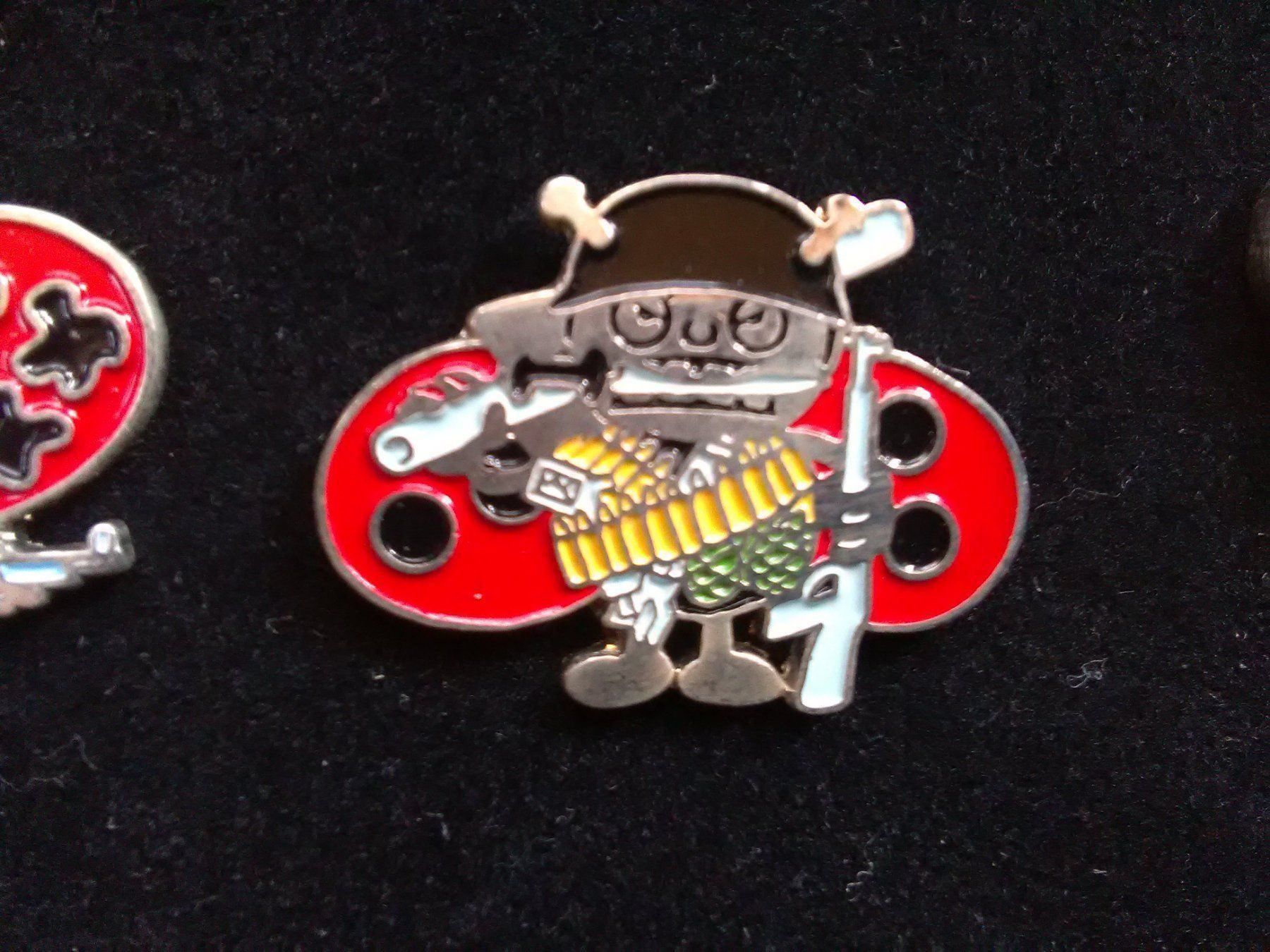 Plaketten & Abzeichen: 6er Set (Glückskäferli's) Pins im Case – Gebraucht aus St.Galllen von elkaphone 4