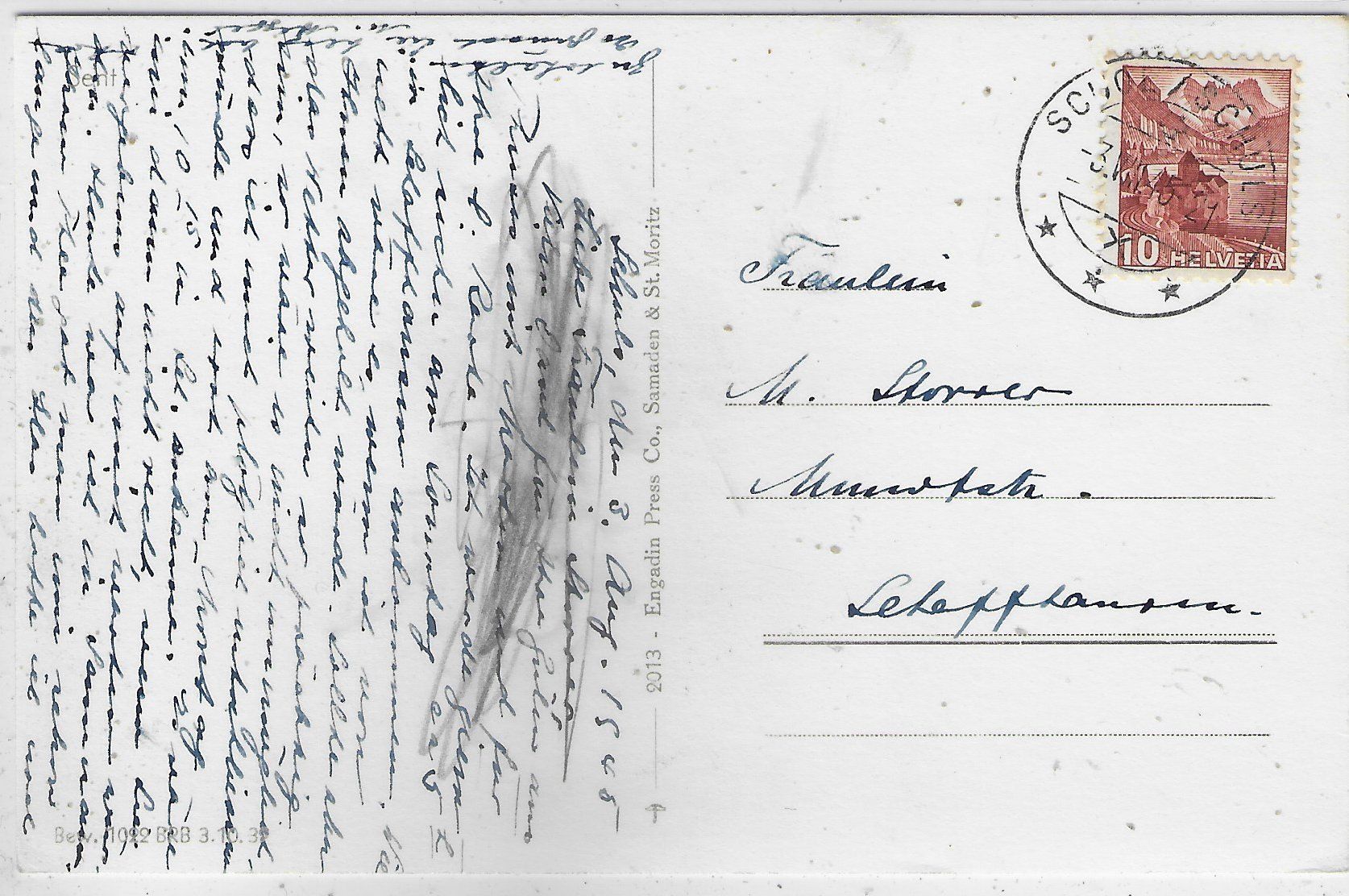 Cartoline postali: Sent - Generalansicht – Usato da Ettingen venduto da Kartenplanet 1