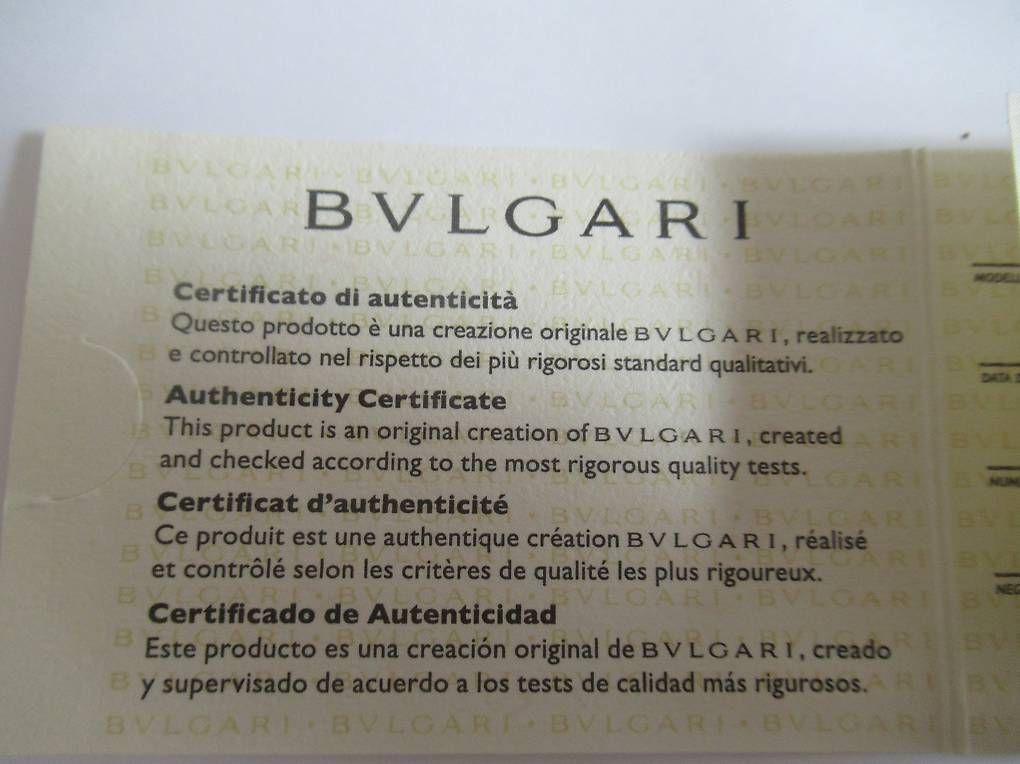 Portafogli: Porte cartes BULGARI – Usato da La Sarraz venduto da jaccardmar 3