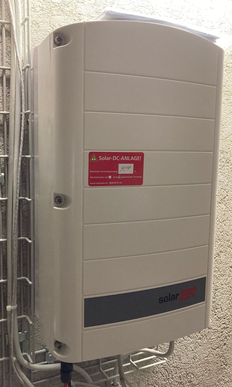 SolarEdge Sonstiges Elektromaterial: Wechselrichter SolarEdge SE7K – Gebraucht aus Büetigen von