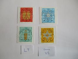 Voll Letzttagsstempel der Postschliessung 1566 St-Aubin FR