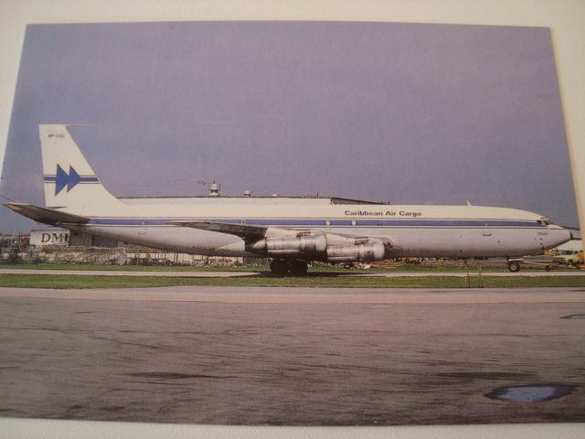 Cartoline postali: Caribbean Air Cargo, B707-351C, 8P-CAC – Nuovo e nell'imballaggio originale da Thun venduto da Abigboss
