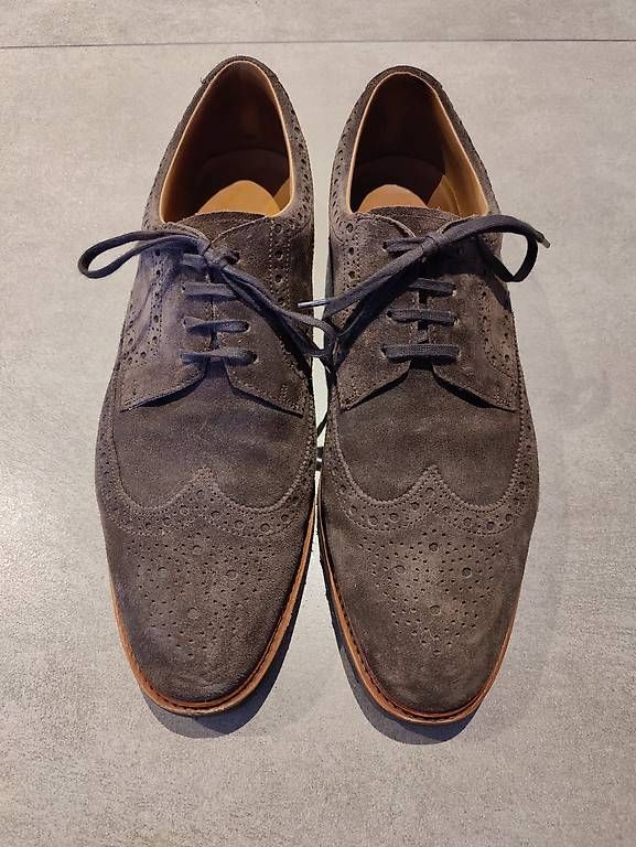 Chaussures hommes: Ludwig Reiter Wildleder Anzugschuhe – D'occasion à Wabern par gio_wg2y 1