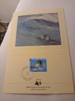 Cachet philatélique WWF Phoque moine Mauritanie 1983