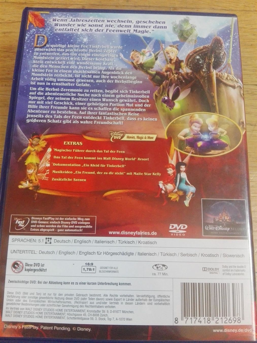 Tutti i DVDs: TinkerBell  (Feen-Trilogie) – Usato da St.Gallen venduto da elk2023 6