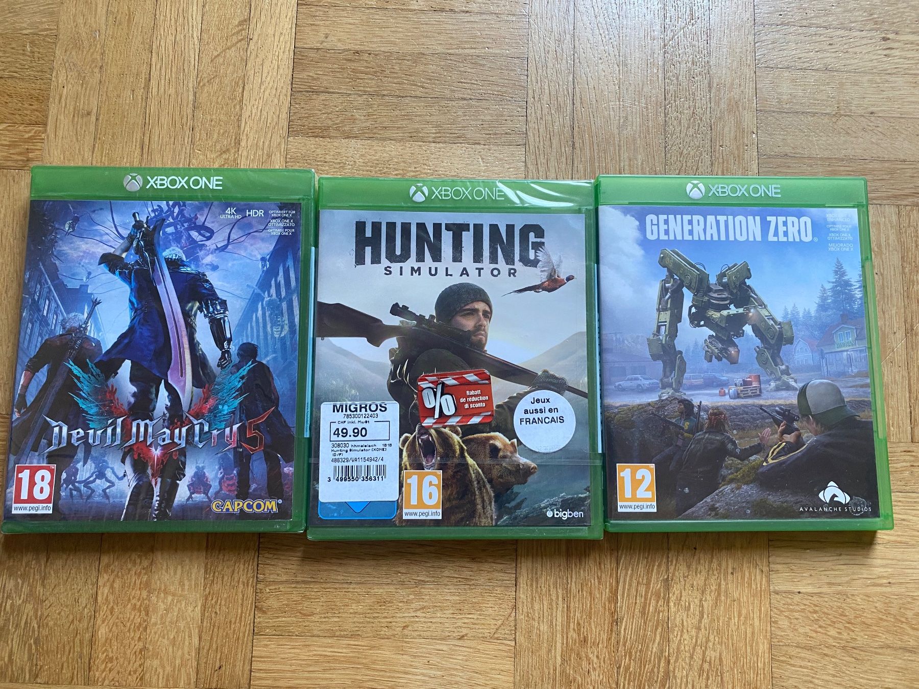 Giochi: Xbox One: Devil May Cry 5, Generation Zero, Hunting Sim – Usato da Adliswil venduto da synchrot
