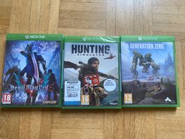 Xbox One: Devil May Cry 5, Generation Zero, Hunting Sim