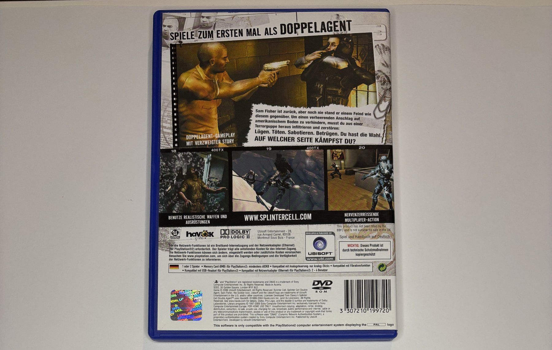 Giochi: PS2 - Tom Clancy's Splinter Cell: Double Agent – Usato da Allschwil venduto da Bullach 2
