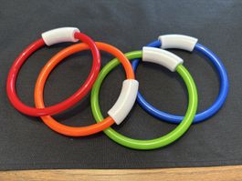 4 Schwimmringe Kinder Spielzeug Wasserspielzeug