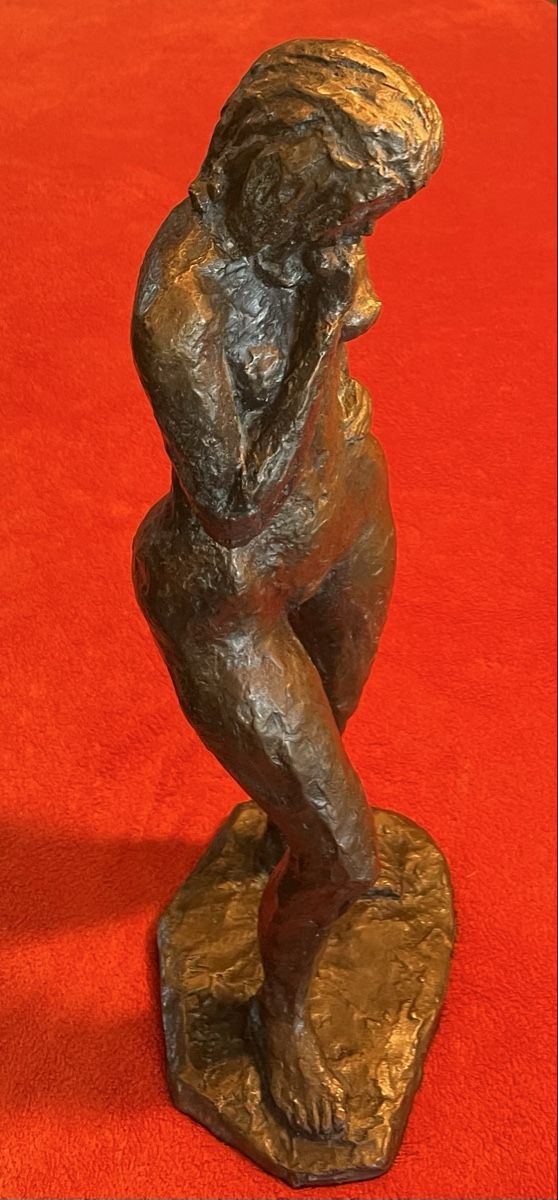 Statuette: Alte Bronzefigur CH M. Hefti – Usato da Rorschacherberg venduto da farmer61 1