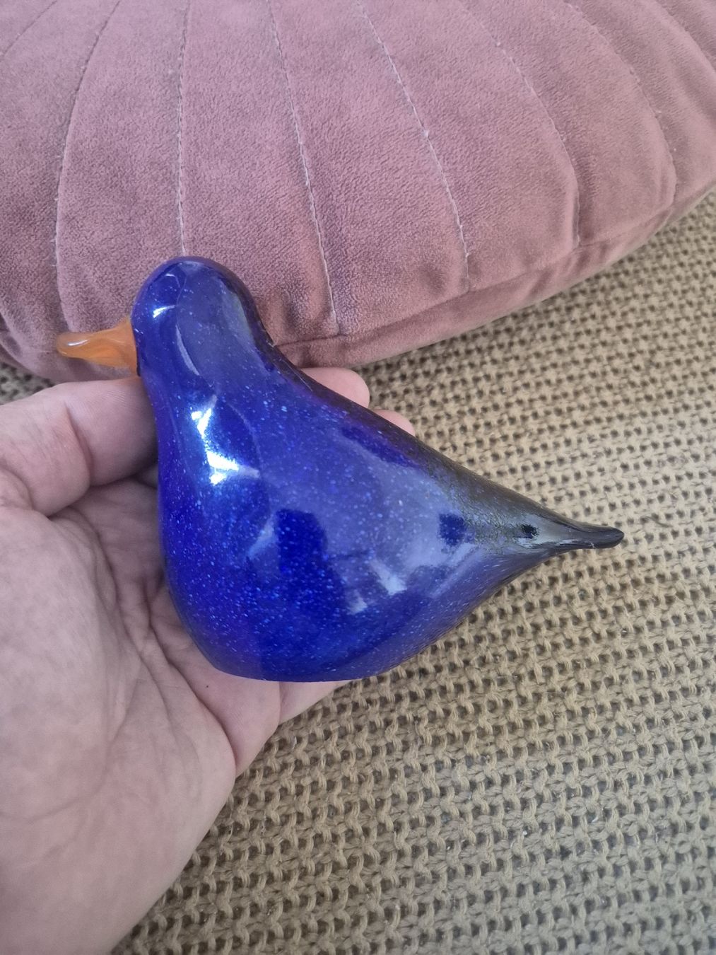 Tutte le decorazioni: Figurine pingouin bleu verre ARCTIC DESIGN – Usato da La Chaux-de-Fonds venduto da Airnessman 1