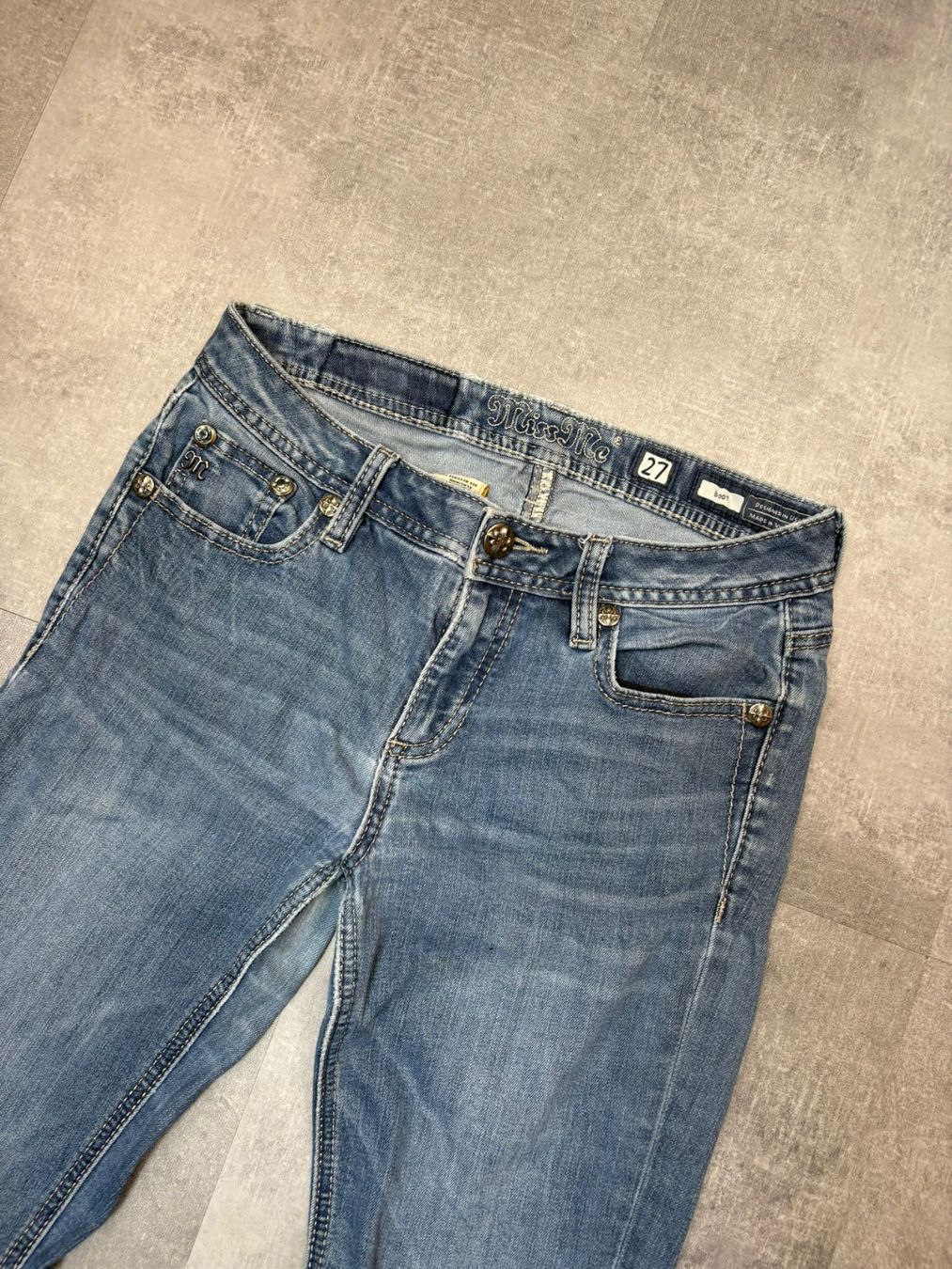 Jeans: Miss Me Bootcut Flared Jeans - Grösse M/27 – Nuovo (secondo la descrizione) da Werdenberg venduto da hase.vintage 3