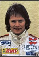 Carte autografata Marc Surer Ford Nuts Buler