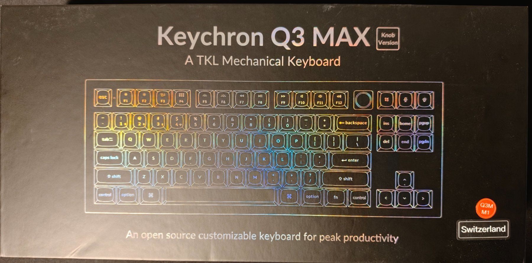 Keychron Claviers: Keychron Q3 Max – Neuf (Voir description) à Erstfeld par URIT