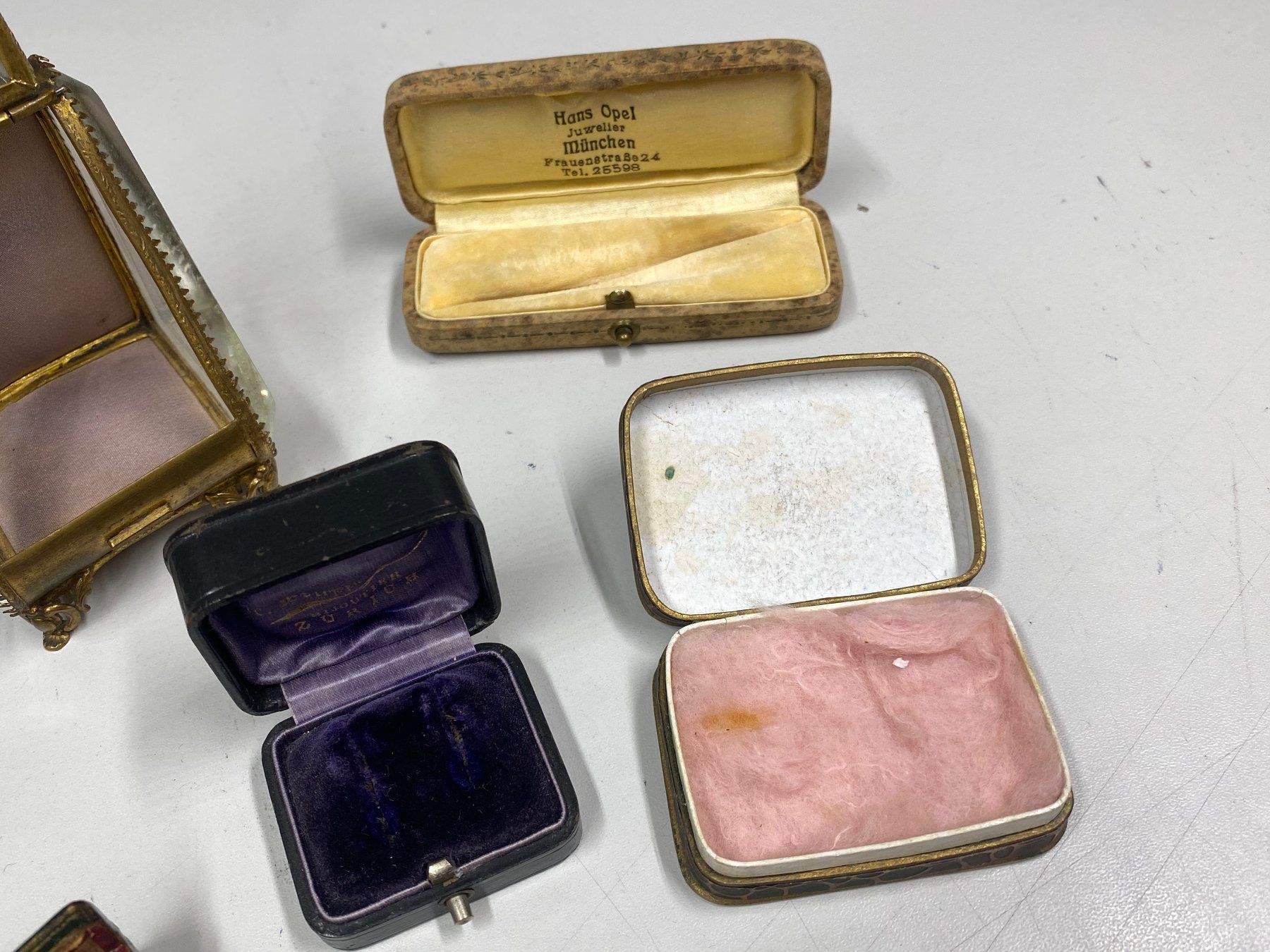 Sonstiger Schmuck: LOT alte Schmuck-Etui //i549 – Gebraucht aus Bern von JMsoehne1987 2