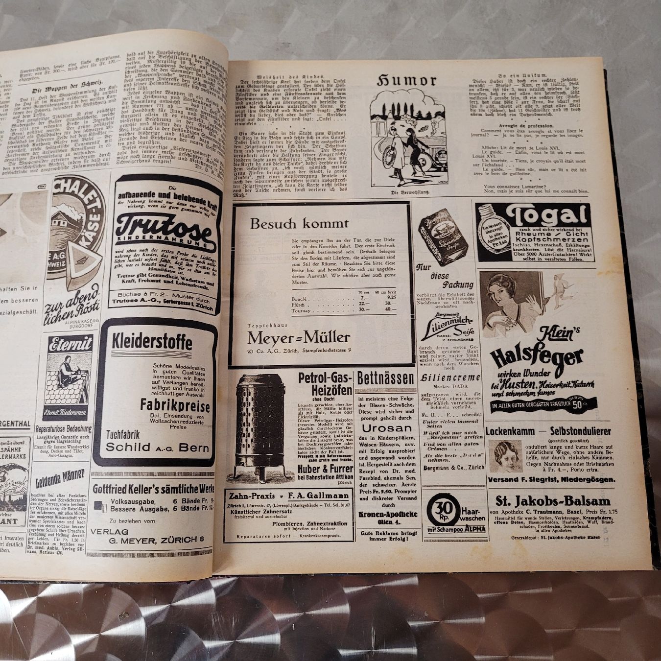 Libri: buch zürcher wochenblatt 1930 – Usato da Reichenburg venduto da AK307 4