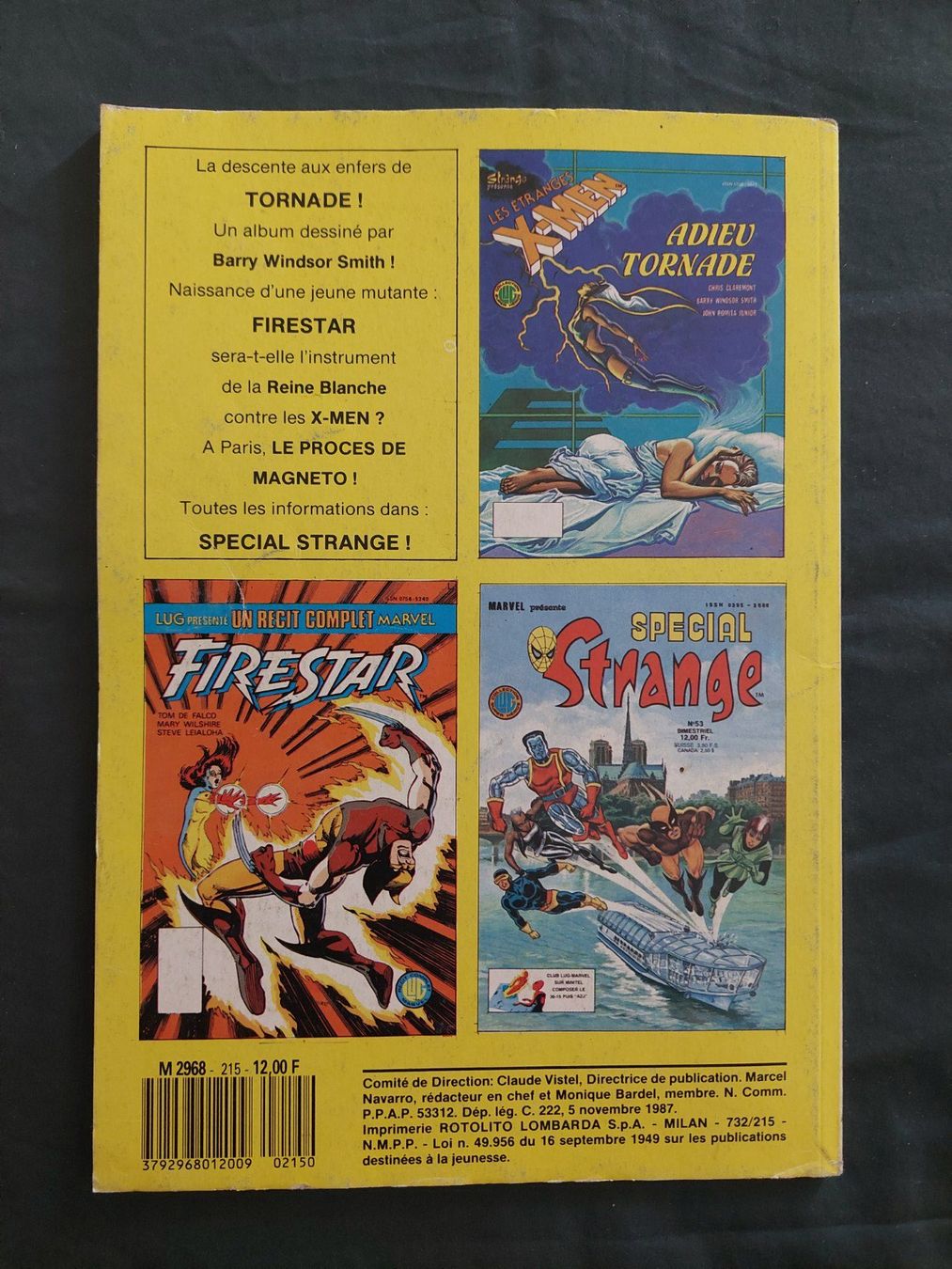 Fumetti: Strange No 215 / 1987 TBE – Usato da Genève venduto da Blu_BD 1