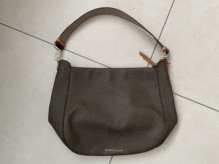 Neue Borbonese Leder Tasche