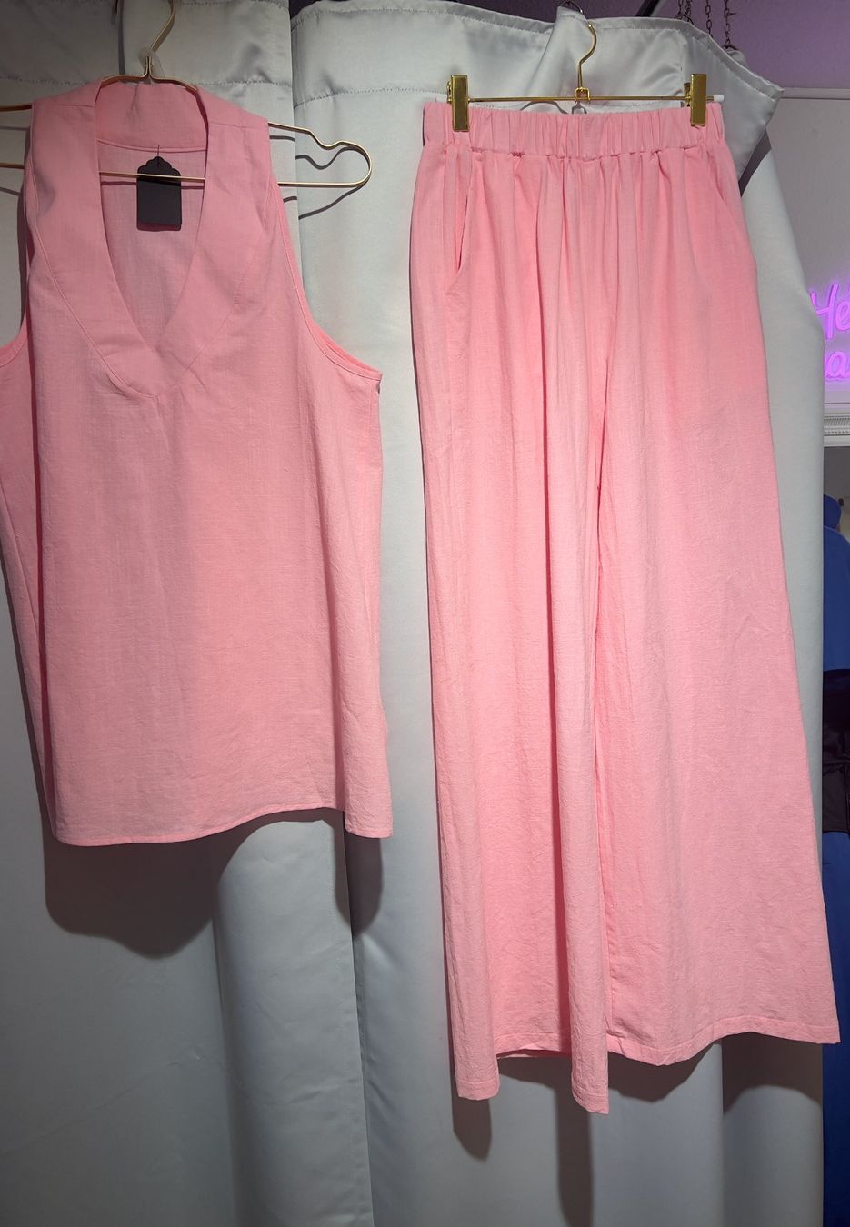 Lotti di vestiti: Sommerliches Leinen-Set – Nuovo e nell'imballaggio originale da Zürich venduto da Naebeli 3