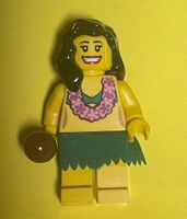Lego Minifigur Hula Tänzerin aus Serie 3
