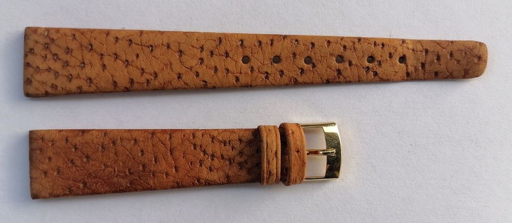 Bracelet De Montre En Cuir Très Souple Et Rembourré - Couleur Tobacco (marron) - Largeurs 16 à 24 Mm - Watchband Berlin