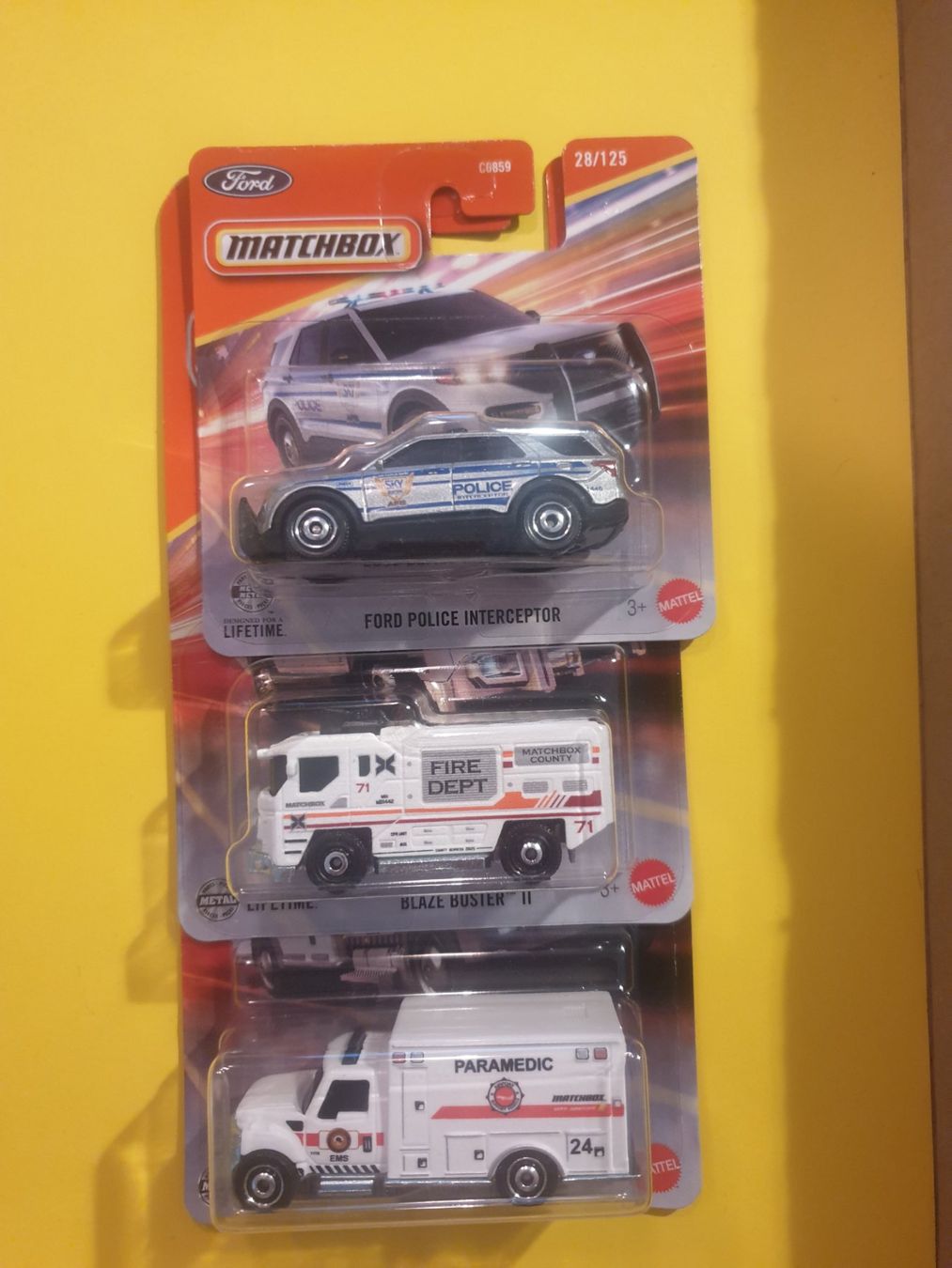 Matchbox Modellini d'auto: Matchbox Blaulichtset 1 – Nuovo e nell'imballaggio originale da Oftringen venduto da Rotor