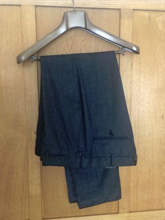 Ermenegildo Zegna Slim Hose aus Wolle Gr. 54