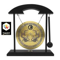 ✅ Feng Shui Gong aus Messing Tibet /Brass Tibet Gong