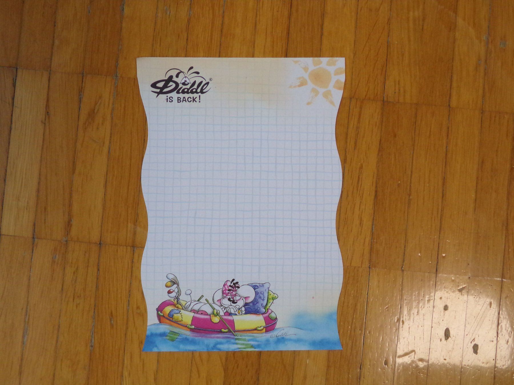 Carta: Diddl Blatt A5  Diddl is BACK – Usato da Winterthur venduto da Jessi_di